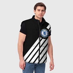 Мужской жилет Chelsea geometry sport, цвет: 3D-черный — фото 2