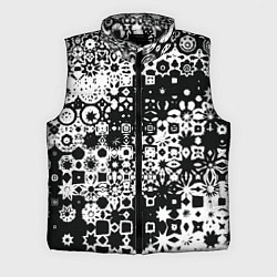 Мужской жилет Черно-белая метаморфоза, цвет: 3D-черный