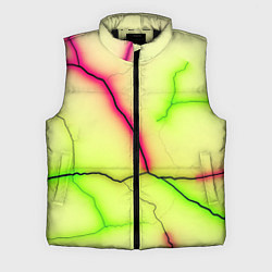 Мужской жилет Multicolored lightning, цвет: 3D-черный