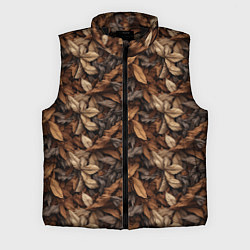 Мужской жилет Камуфляж из осенних листьев