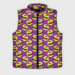 Мужской жилет Паттерн с летучими мышами, цвет: 3D-черный