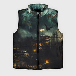 Мужской жилет Ночь тыкв и теней