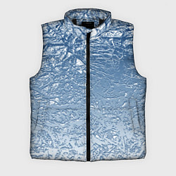 Мужской жилет Налипший снег, цвет: 3D-черный