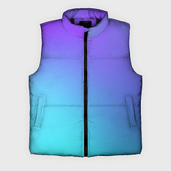 Мужской жилет Color multi-colored gradient, цвет: 3D-черный
