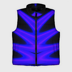 Мужской жилет Color neon blue, цвет: 3D-черный