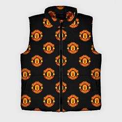 Мужской жилет Manchester United Pattern, цвет: 3D-красный