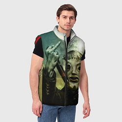Мужской жилет Slipknot, цвет: 3D-красный — фото 2