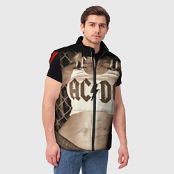 Мужской жилет AC/DC Girl, цвет: 3D-красный — фото 2