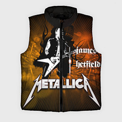 Мужской жилет Metallica: James Hetfield, цвет: 3D-черный