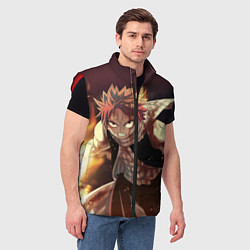 Мужской жилет Fairy tail, цвет: 3D-красный — фото 2