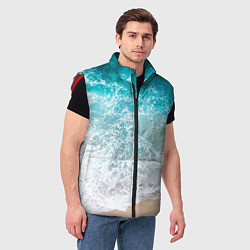 Мужской жилет Берег, цвет: 3D-красный — фото 2