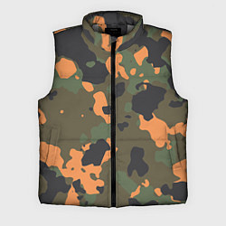 Мужской жилет Камуфляж: хаки/оранжевый, цвет: 3D-светло-серый