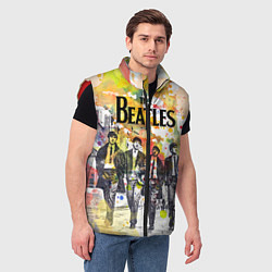 Мужской жилет The Beatles: Colour Spray, цвет: 3D-красный — фото 2
