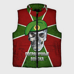 Мужской жилет Череп: Пограничные войска, цвет: 3D-красный