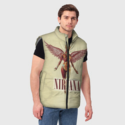 Мужской жилет Nirvana Angel, цвет: 3D-светло-серый — фото 2