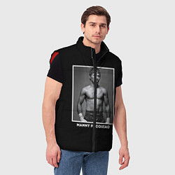 Мужской жилет Manny Pacquiao: Photo, цвет: 3D-красный — фото 2