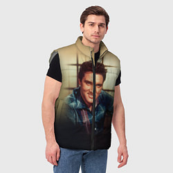 Мужской жилет Элвис Пресли, цвет: 3D-светло-серый — фото 2