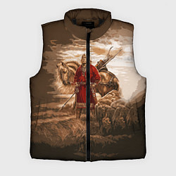 Мужской жилет Русь священная, цвет: 3D-черный