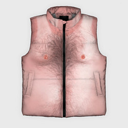 Мужской жилет Загорелый торс, цвет: 3D-светло-серый