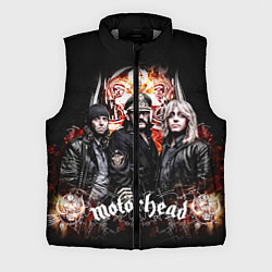 Мужской жилет Motorhead Band, цвет: 3D-светло-серый