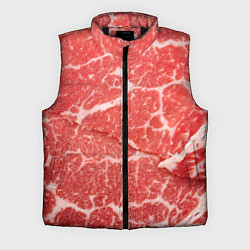 Мужской жилет Кусок мяса, цвет: 3D-черный
