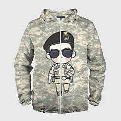 Мужская ветровка Song Joong Ki: Camo