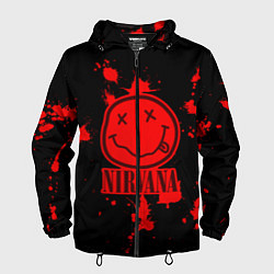Мужская ветровка Nirvana: Blooded Smile