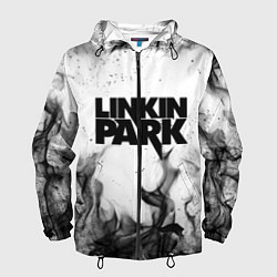 Ветровка с капюшоном мужская LINKIN PARK, цвет: 3D-черный