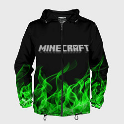 Мужская ветровка MINECRAFT FIRE