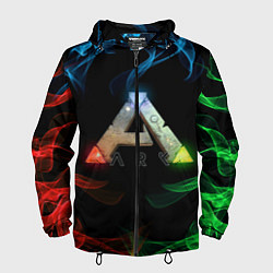 Ветровка с капюшоном мужская Ark Survival Evolved, цвет: 3D-черный