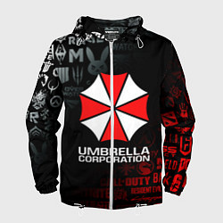 Мужская ветровка RESIDENT EVIL UMBRELLA CORP