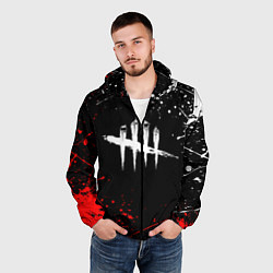 Ветровка с капюшоном мужская DEAD BY DAYLIGHT, цвет: 3D-черный — фото 2
