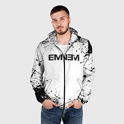 Ветровка с капюшоном мужская EMINEM, цвет: 3D-черный — фото 2