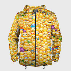 Мужская ветровка Смайлики Emoji