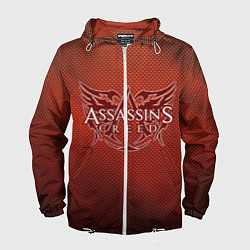 Ветровка с капюшоном мужская Assassin’s Creed, цвет: 3D-белый