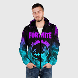 Ветровка с капюшоном мужская FORTNITE X TRAVIS SCOTT, цвет: 3D-черный — фото 2