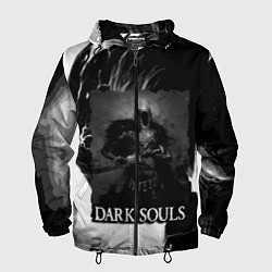 Ветровка с капюшоном мужская DARKSOULS ТЁМНЫЙ РЫЦАРЬ, цвет: 3D-черный