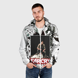Ветровка с капюшоном мужская FARCRY WOLF, цвет: 3D-белый — фото 2