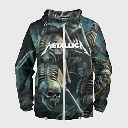 Мужская ветровка Metallica Metal Skull