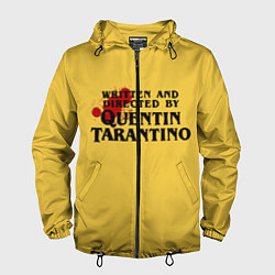 Ветровка с капюшоном мужская Quentin Tarantino, цвет: 3D-черный