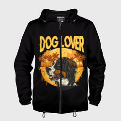 Мужская ветровка Любитель Собак Dog Lover