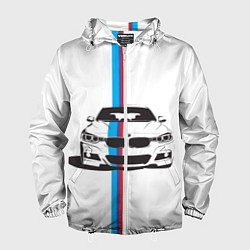 Ветровка с капюшоном мужская BMW WILD BEAST, цвет: 3D-белый
