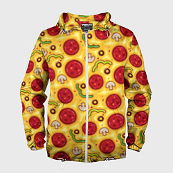 Мужская ветровка Pizza salami