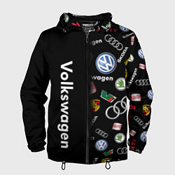 Мужская ветровка Volkswagen Group Half Pattern