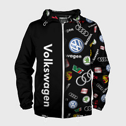 Мужская ветровка Volkswagen Group Half Pattern