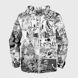 Мужская ветровка Kuroko no Basket pattern