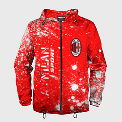 Ветровка с капюшоном мужская AC MILAN AC Milan Sport Арт, цвет: 3D-черный