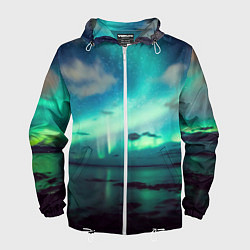 Мужская ветровка Aurora borealis