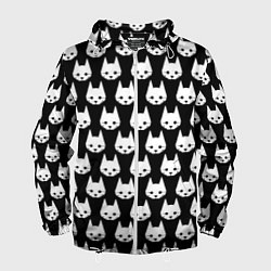 Ветровка с капюшоном мужская Stray Pattern, цвет: 3D-белый