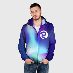 Ветровка с капюшоном мужская ARC Raiders northern cold, цвет: 3D-черный — фото 2